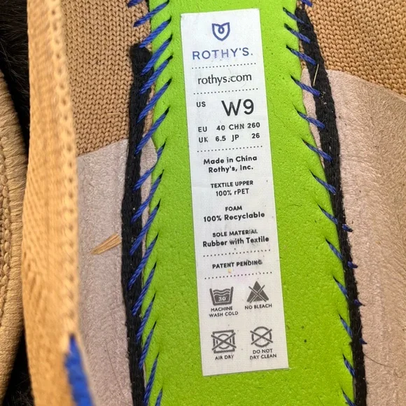 Rothy’s Color Block Rounded Toe Flats - Picture 13 of 13